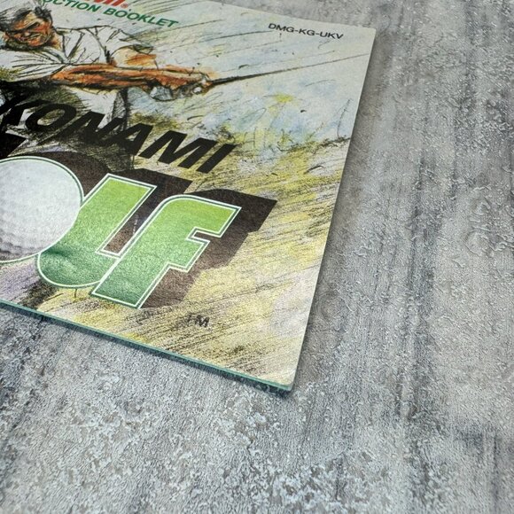 Konami Golf Instruction Booklet - Nintendo Gameboy - Picture 3 of 9